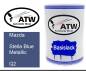 Preview: Mazda, Stella Blue Metallic, Q2: 500ml Lackdose, von ATW Autoteile West.